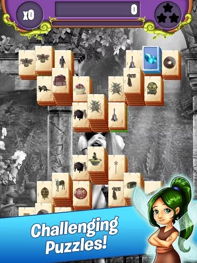 Изображение игры: Hidden Mahjong Unicorn Garden