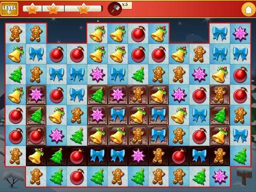 Изображение игры: Christmas Crush - Holiday Swapper Candy Match 3