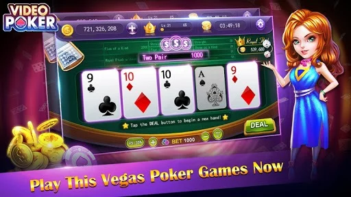 Изображение игры: video poker - new casino card poker games free