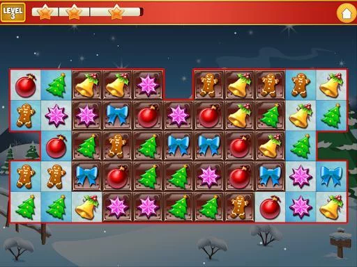 Изображение игры: Christmas Crush - Holiday Swapper Candy Match 3