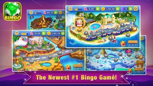 Изображение игры: Bingo Run - Free Bingo Games