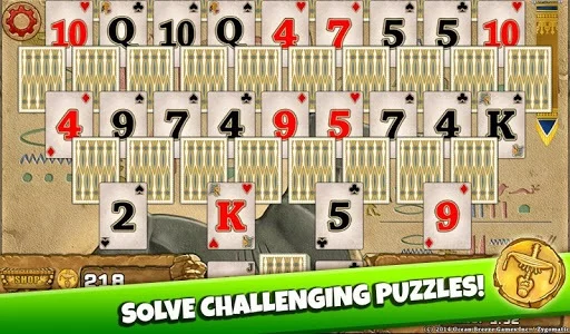 Изображение игры: 3 Pyramid Tripeaks Solitaire - Free Card Game