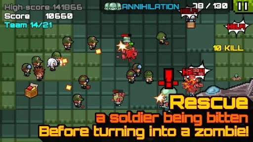 Изображение игры: CallofCommander: Zombie Island