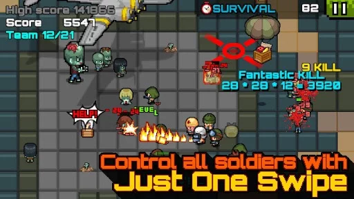 Изображение игры: CallofCommander: Zombie Island