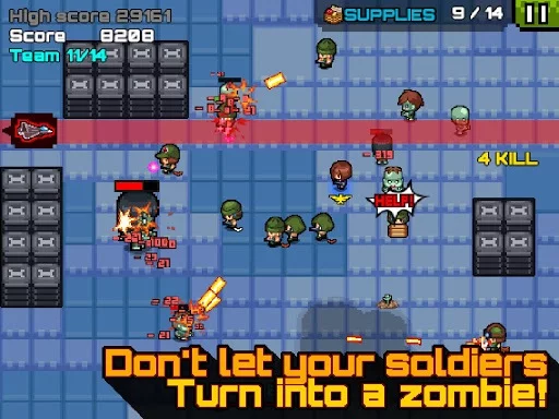 Изображение игры: CallofCommander: Zombie Island