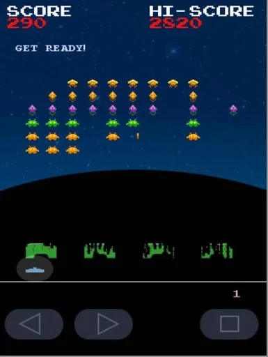 Изображение игры: Invaders from Androidia