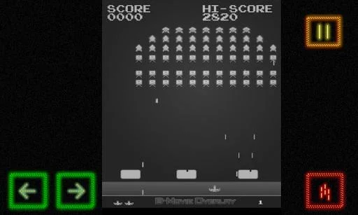 Изображение игры: Vector Invaders (Landscape Space Shooter)