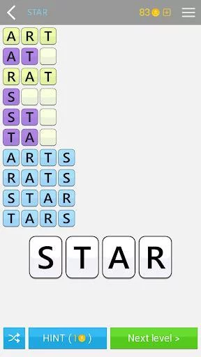 Изображение игры: AnagramApp. Word anagrams
