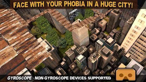 Изображение игры: VR Heights Phobia - Google Cardboard