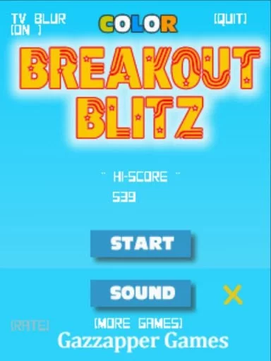 Изображение игры: Breakout Blitz (Classic Breaker)