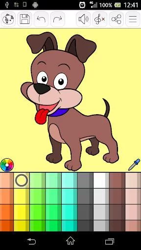 Изображение игры: Animals coloring book