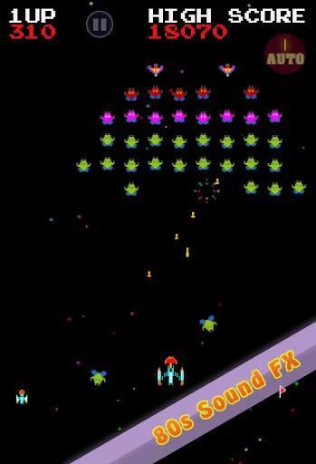 Изображение игры: Galaxia Classic - 80s Arcade Space Shooter