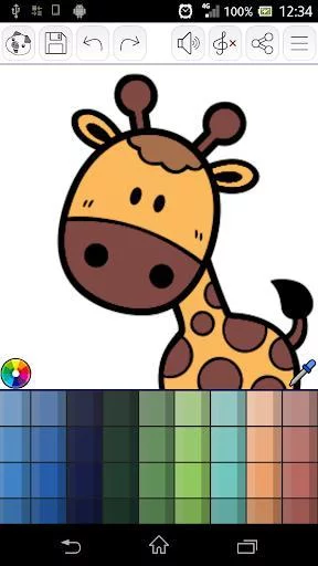 Изображение игры: Animals coloring book