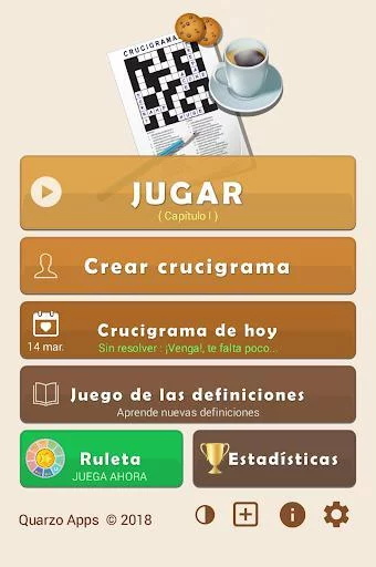 Изображение игры: Crosswords - Spanish version (Crucigramas)