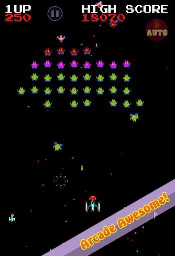 Изображение игры: Galaxia Classic - 80s Arcade Space Shooter