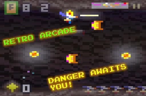 Изображение игры: Jetman Hero: Joust & Shoot
