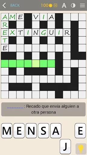 Изображение игры: Crosswords - Spanish version (Crucigramas)