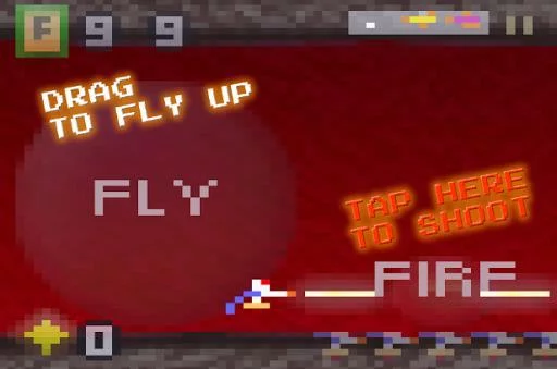 Изображение игры: Jetman Hero: Joust & Shoot