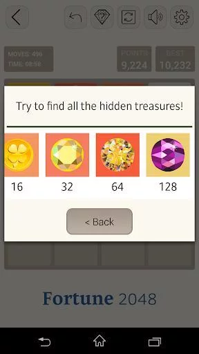 Изображение игры: Fortune 2048 - Arcade mode & Classic mode