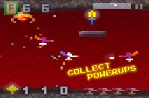Изображение игры: Jetman Hero: Joust & Shoot
