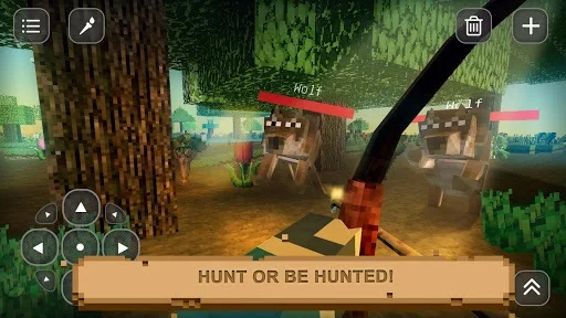 Изображение игры: Pixel Hunting: Survival Craft