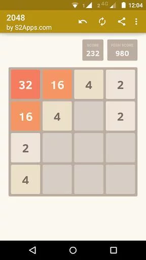 Изображение игры: 2048 Classic