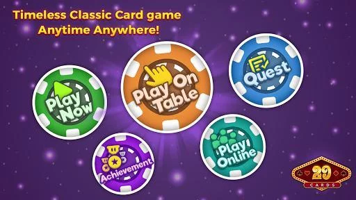 Изображение игры: 29 Card Game - Twenty Nine