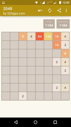 Изображение игры: 2048 Classic