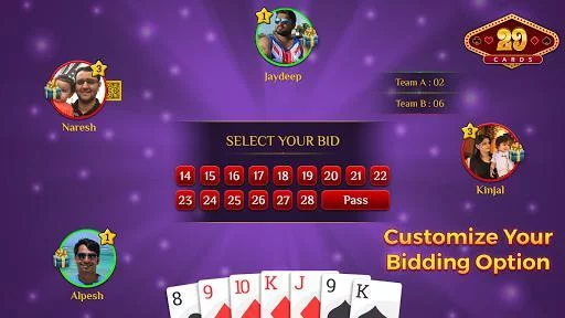 Изображение игры: 29 Card Game - Twenty Nine