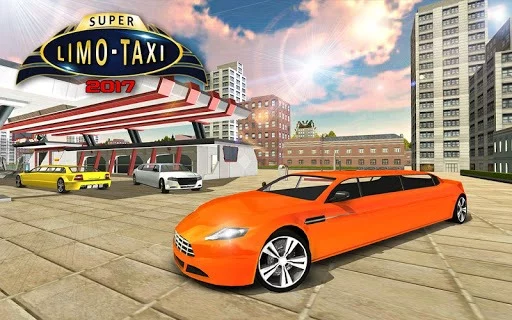 Изображение игры: Real Limo Taxi Driver