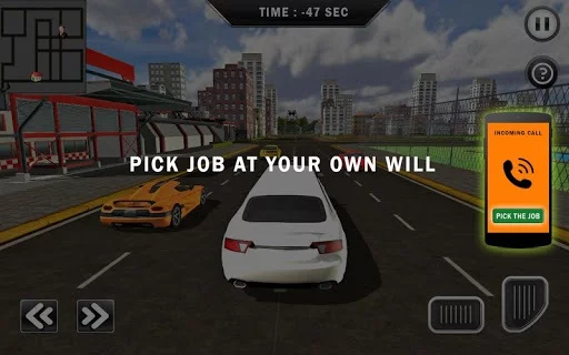 Изображение игры: Real Limo Taxi Driver