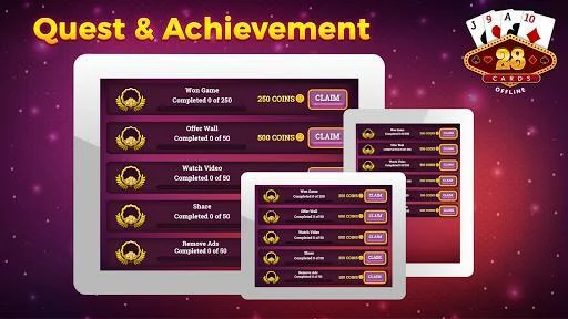 Изображение игры: 28 Card Game - Twenty Eight