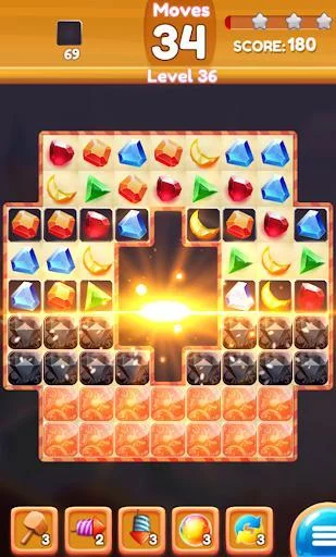 Изображение игры: Jewels Match: Match 3 Puzzle game