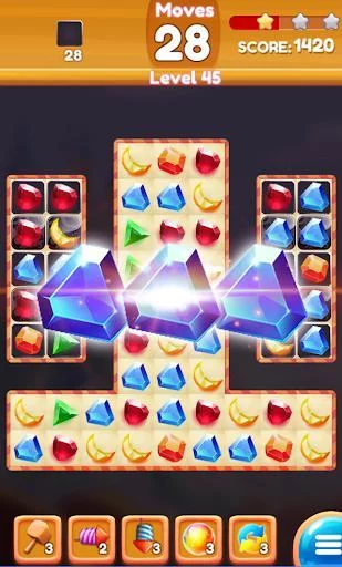 Изображение игры: Jewels Match: Match 3 Puzzle game