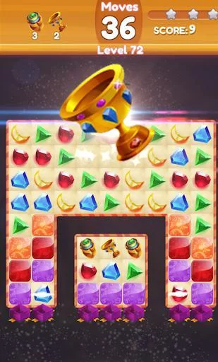 Изображение игры: Jewels Match: Match 3 Puzzle game