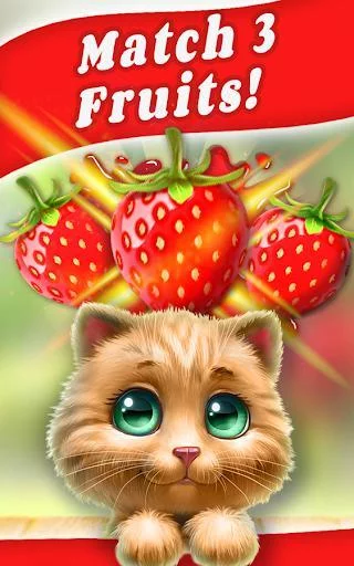 Изображение игры: Cat Match Story: Fruit City