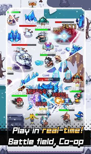 Изображение игры: Grow Stone Online: 2d pixel RPG, MMORPG game