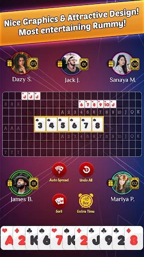 Изображение игры: Rummy offline