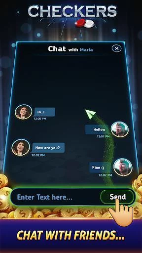 Изображение игры: Checkers Multiplayer