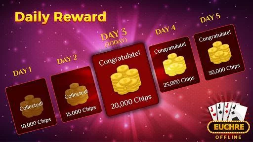 Изображение игры: Euchre - Offline