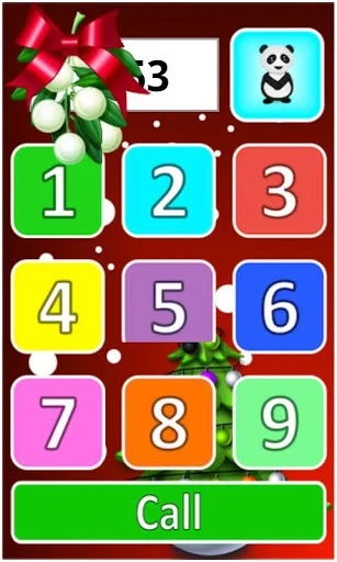 Изображение игры: Baby Phone - Christmas Game