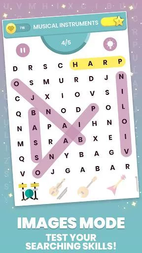 Изображение игры: Word Search - Connect Letters for free
