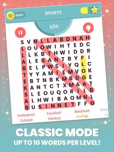 Изображение игры: Word Search - Connect Letters for free