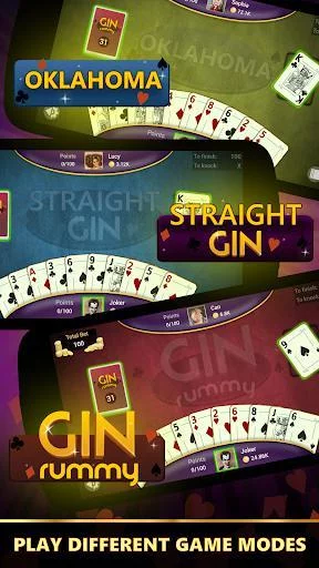 Изображение игры: Gin Rummy - Offline