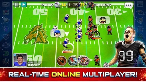 Изображение игры: Football Heroes Pro Online