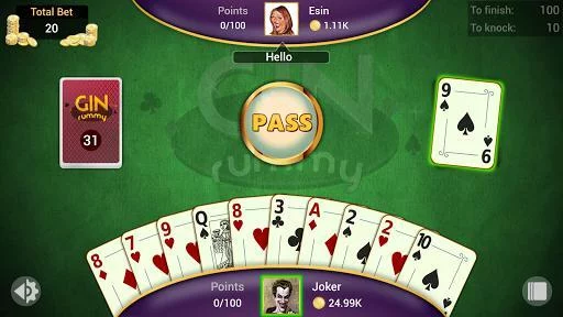 Изображение игры: Gin Rummy - Offline