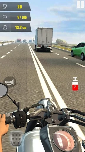 Изображение игры: Moto Traffic Speed 3D