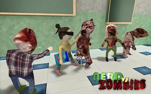 Изображение игры: Nerd vs Zombies