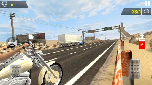 Изображение игры: Racing Moto Speed