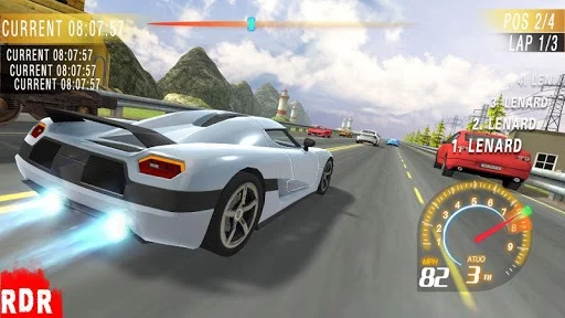 Изображение игры: Traffic Racing Driver